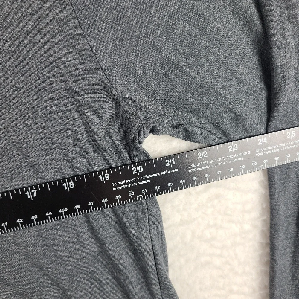 Adidas Hoodie Mens Medium Dark Gray Flee Lift‎ Climalite Sweater Activewear